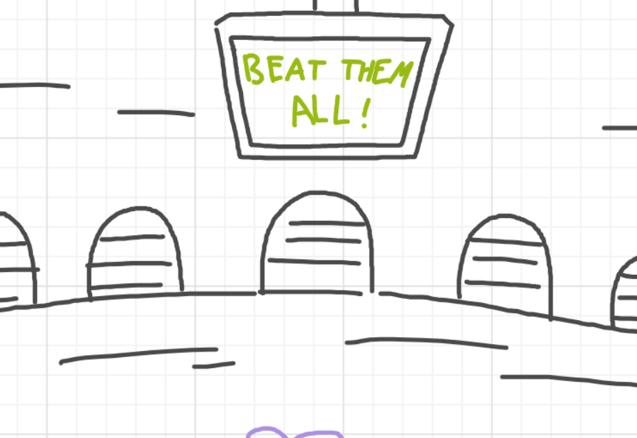 A panel from I've Been Everywhere, Man, episode nine of the Board Boards object show by Furretwalk/WalkingFurret.